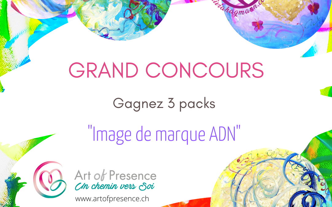 Gagnez 1 des 3 packs « Image de marque ADN »