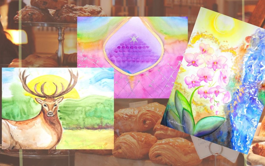 Exposition de peintures aux Mille et une Gourmandises à Bernex, du 13 janvier au 31 mars 2021
